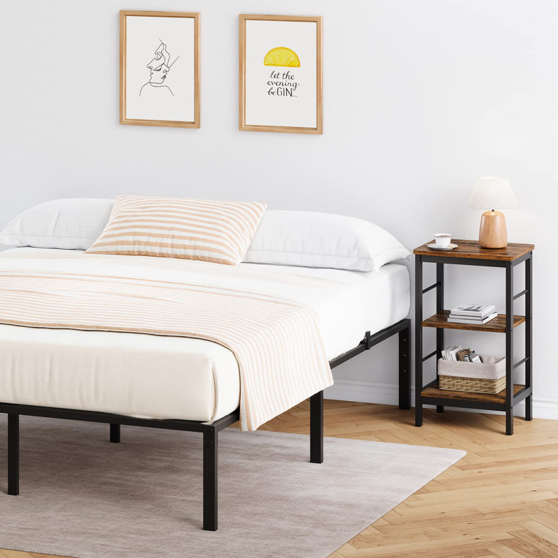 Table de bout Wilcie, Brun
