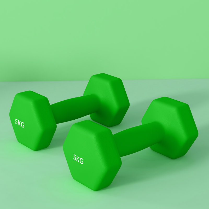 Rubber Dumbbell