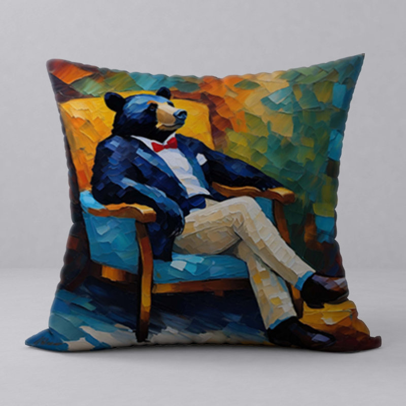 Reversible Throw Pillow