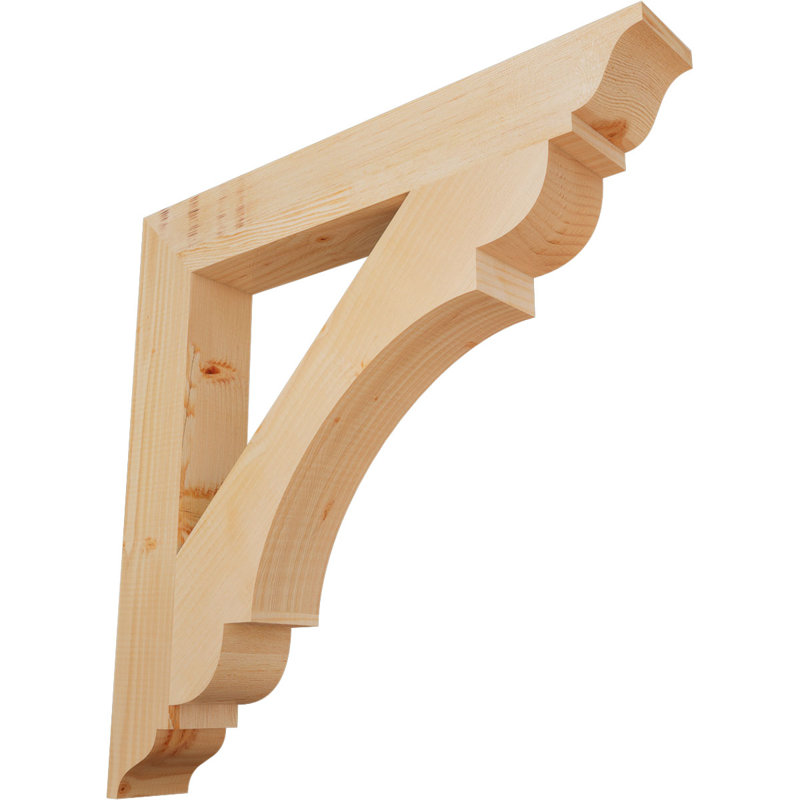 Support olympique traditionnel, H 28 po x l 3,5 po x P 28 po, Douglas (lisse)