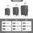 7-Piece Luggage Set ABS Lightweight & Durable Suitcase With Spinner Wheels