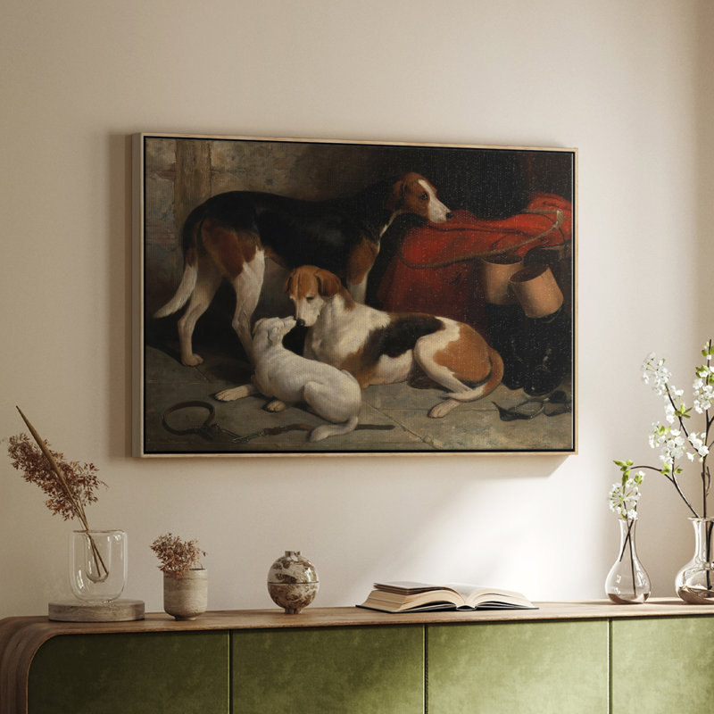 Botanique rétro - Cxxvi, H 27 po x l 41 po x P 2 po, Toile argentée avec cadre flottant