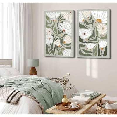 2 Piece Wrapped Canvas Print