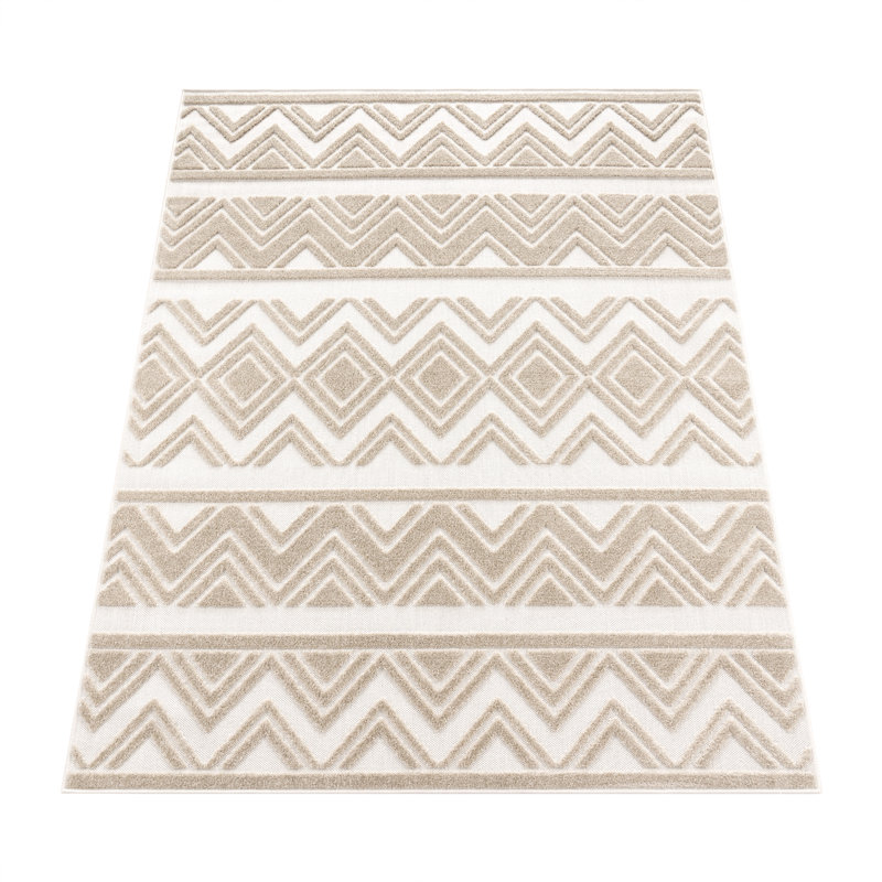 Grimsby Geometric Indoor / Outdoor Area Rug, Round 200 x 200cm