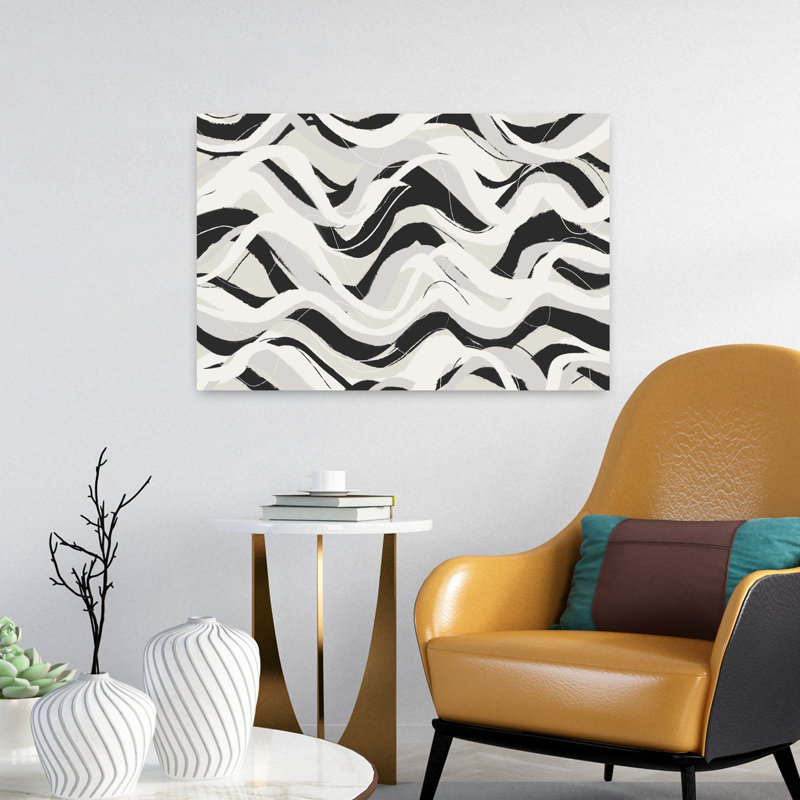 Contemporary Art Abstract Minimalist Art by Treechild - Wrapped Canvas Print, 40.64 cm H x 60.96 cm W