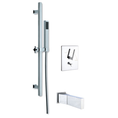 Crisp Thermostatic Complete Shower System
