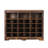 Sleek Design 24 Shoe Cubby Console, Modern Shoe Cabinet With Curved Base, Versatile Sideboard-1161217670