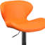 Tabouret de bar réglable en vinyle Guajardo-33309684
