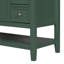 Fabrication de meuble-lavabo traditionnel 36 po avec évier en céramique et bois aggloméré Arlen-123817793
