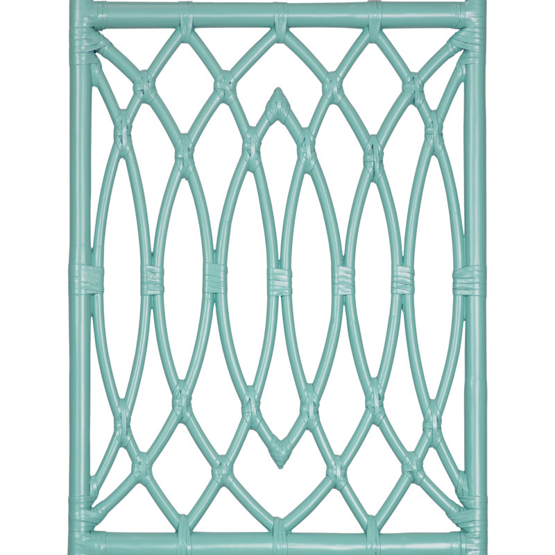 Haskins Standard Bed, Green/Teal, King