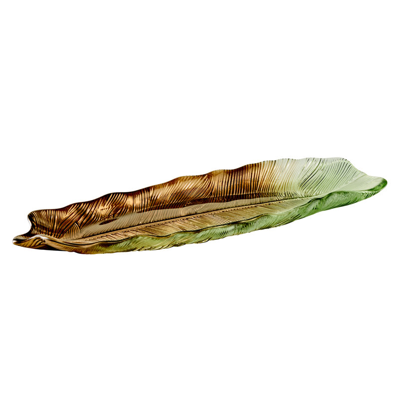 Anton Studio Designs Decorative Bowls Glass Platter
