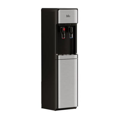 300 Series White Load Black Water Cooler With Self Cleaning Ozone - Hot and Cold Paddle Dispense -  Brio, CLPOU320SLUVF2P