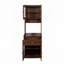 Armoire de rangement Farmhouse avec support pour micro-ondes