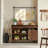  Rectangle Modern Solid Wood Farmhouse Accent Mirror-1925107319-1925107304