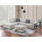 3-Piece Reversible Sectional W Storage Ottoman Functional Storage Sofa W Shelf Reversible Chaise  Color Living Room Furniture-1919445415