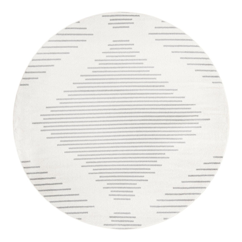 Cohutta Geometric Indoor Rug, Round 7'10"