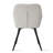 Modern Upholstered Dining Armchair with Channel Tufted Back-656215590