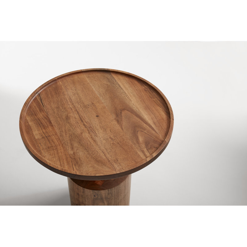 Turn Solid Wood Single End Table