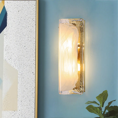 Luxury Mist Glass Linear Vanity Light