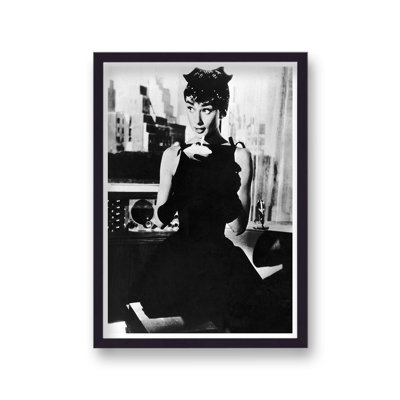 Audrey Hepburn Scene From Funny Face 1 Piece Single Picture Frame Wall Art