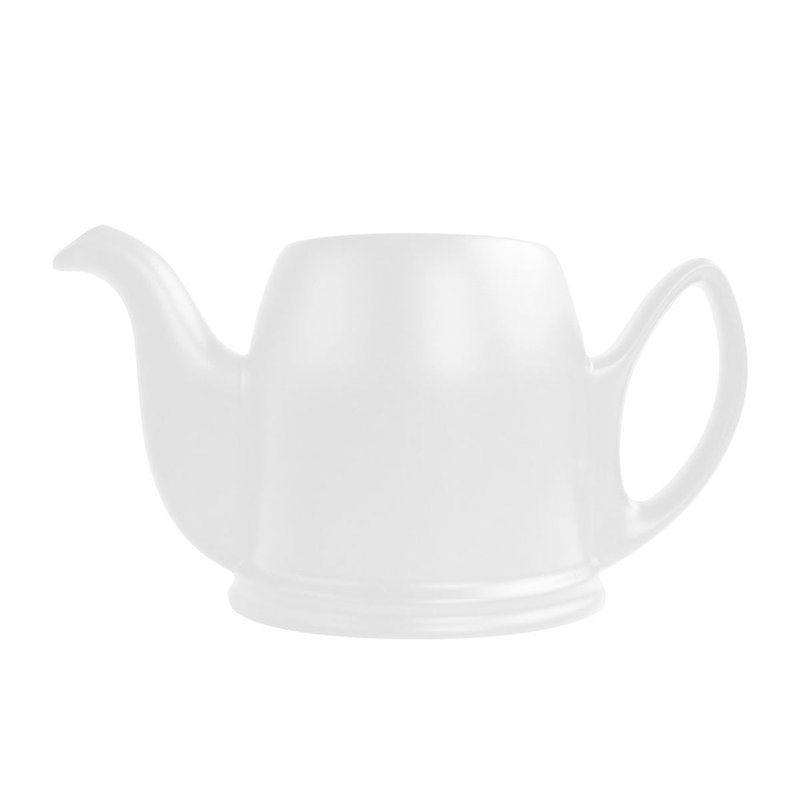 Salam Porcelain Teapot Set, 23.69 fl oz, White