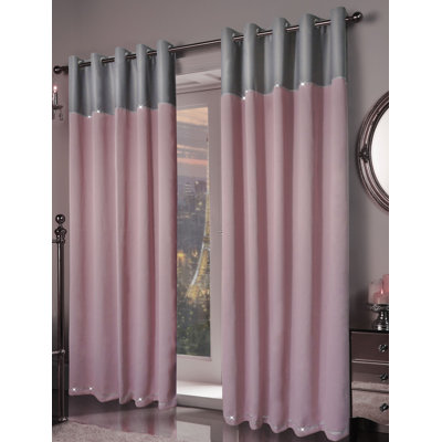 Ladejah Room Darkening Curtain Pair