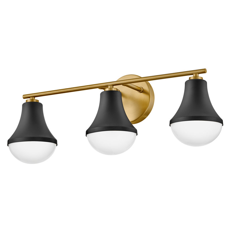 Éclairage pour meuble-lavabo Joss & Main Celica, Noir