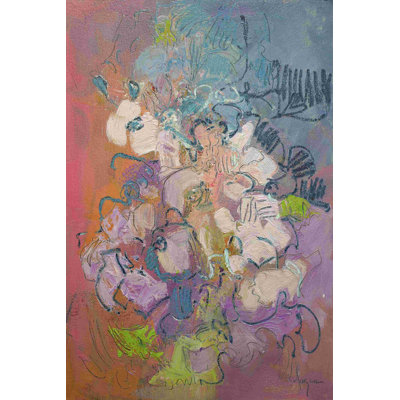 Archipel - peinture sur toile tendue