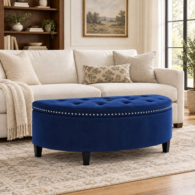 Roxann Upholstered Bench with Flip Top