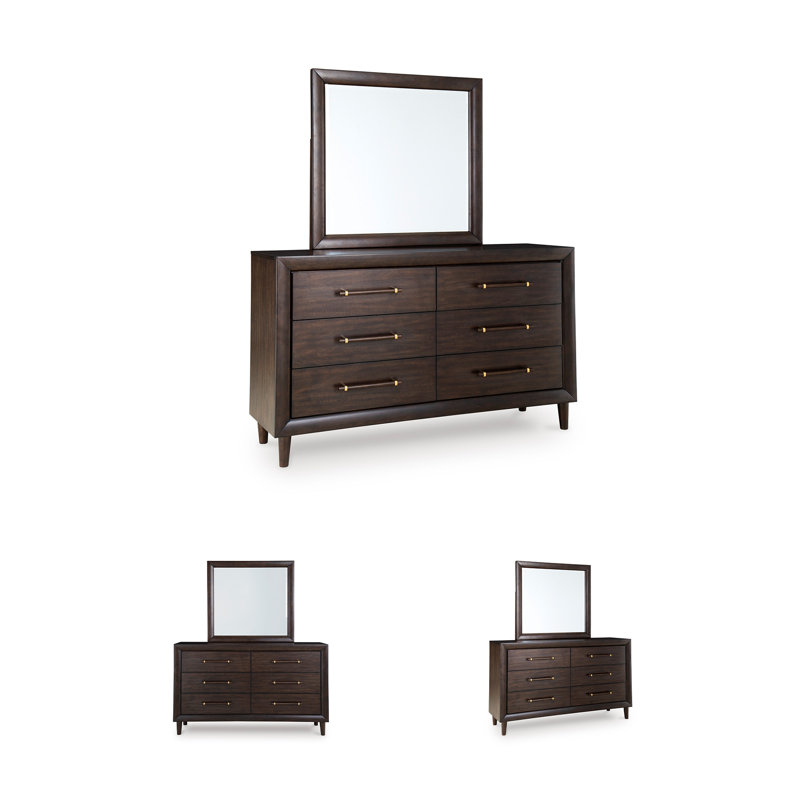 Commode et miroir Dantenton