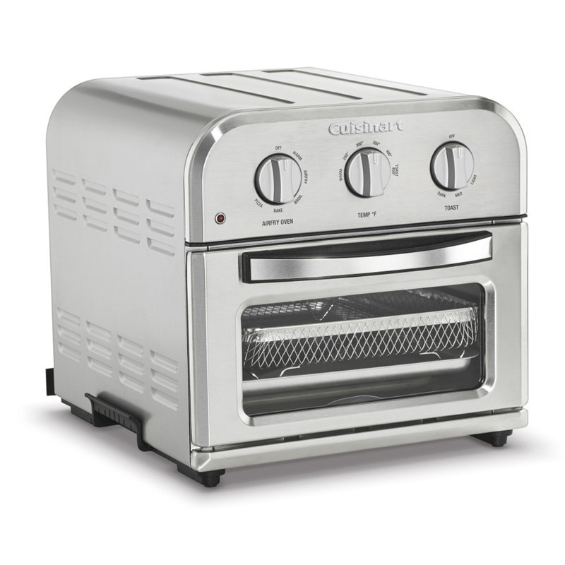 Cuisinart Compact Air Fryer Toaster Oven, 1800-Watt Motor with 6-in-1 Functions and Wide Temperature Range