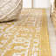 Tapis intérieur / extérieur jaune / crème Kisha Bohemian Medallion-1432214344