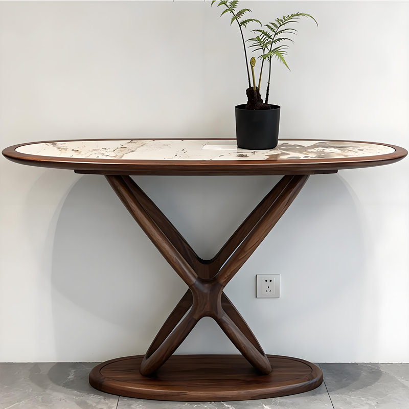 Nouvelle console en bois de style chinois, H 35,4 po x l 47,2 po x P 15,7 po