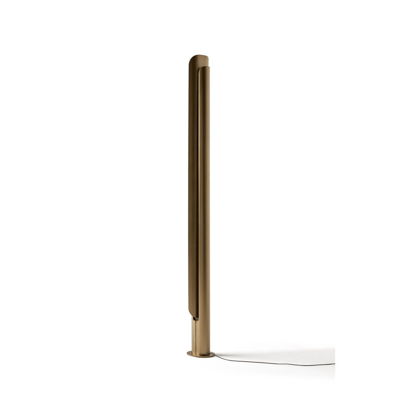 68.9'' LED Column Floor Lamp, Bronze