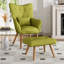 Hraztan Upholstered Accent Chair with Footstool-1505503789