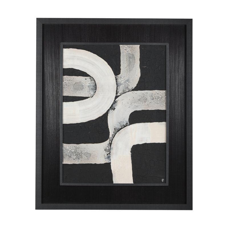 Pipes une œuvre d'art originale sous verre faite à la main, H 55 po x l 45 po, Noir, Tuyaux III