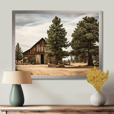 Pin, charme rustique sur bois de pin