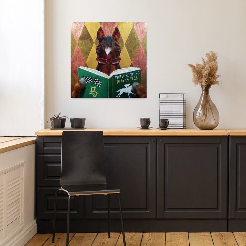 Art urbain contemporain Wise Bet, H 18 po x l 18 po