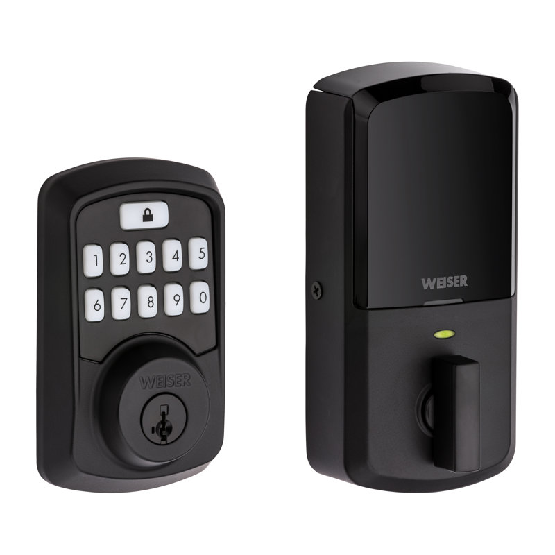 Aura Bluetooth Smart Lock Electronic, Matte Black
