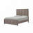 Wooden Panel Platform Bed