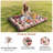 Waterproof Outdoor Bench Cushion Set With Backrest 60"X40"X4", Patio Seat Cushion For Lounger, Swing & Hammock, All-Weather High-Density Foam Outdoor Cushion For Garden Porch Poolside,Navy Blue-1395666264-1408951644