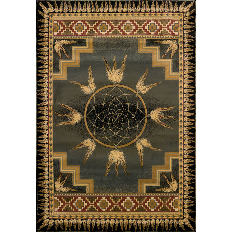 Tapis gris Liberty Street Catcher, Rectangle 5 pi 3 po x 7 pi 6 po