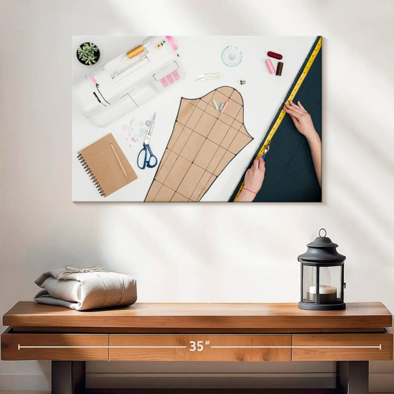 Senne Process Of Dressmaking, 32" H x 48" W