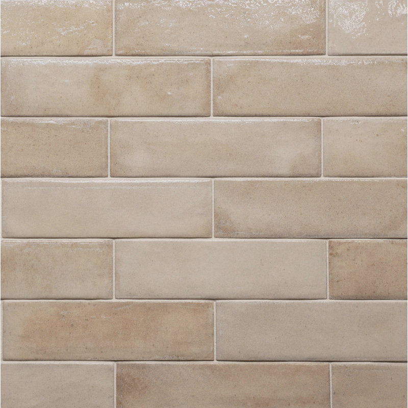 Laurent | 2"x8" Porcelain Wall Tile, Beige