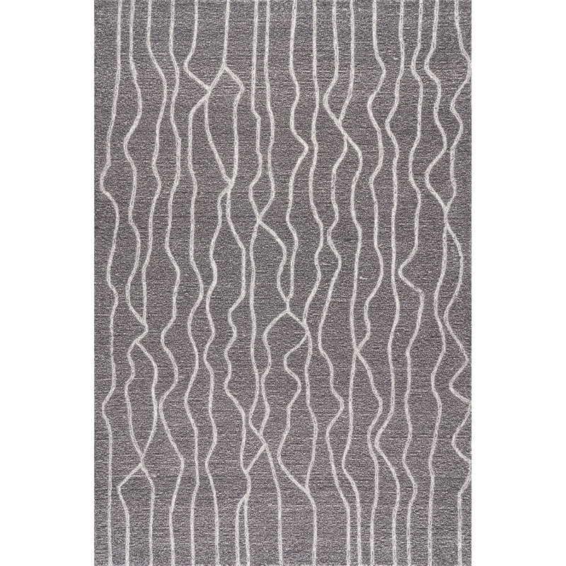 Mana Abstract Wool Area Rug, Rectangle 5' x 8'