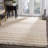 Abas Natural Fiber Hand Woven Jute/Nz Wool Geometric Rug-124342878-24290794