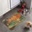 Nostalgic Island Sunset - Bone Shape Feeding Mat