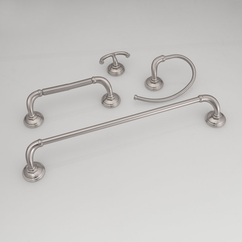 Bathroom Hardware Set, Brushed Nickel