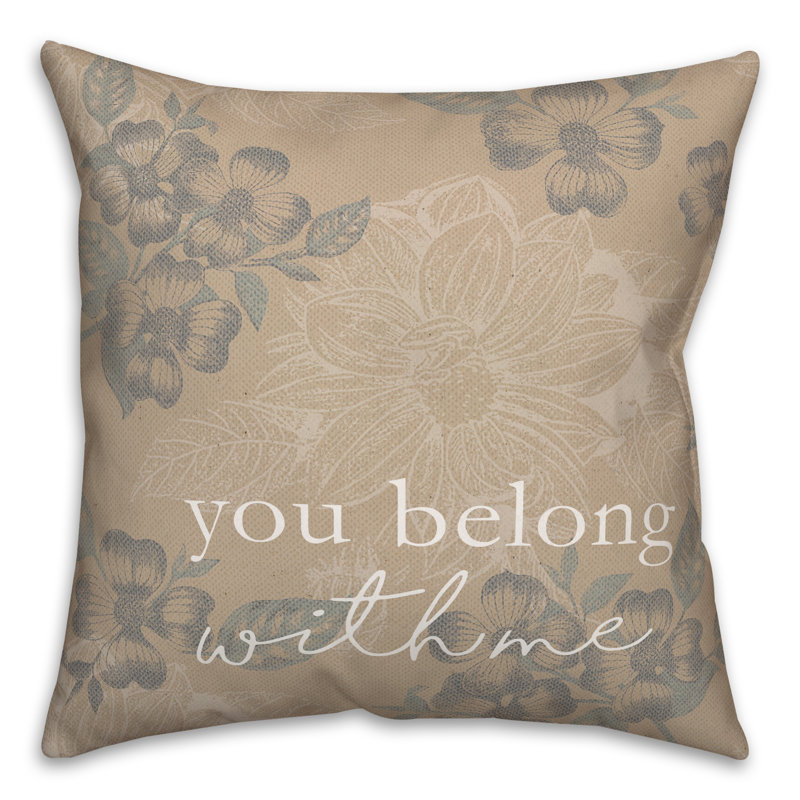  Housse et insert de coussin décoratif en polyester