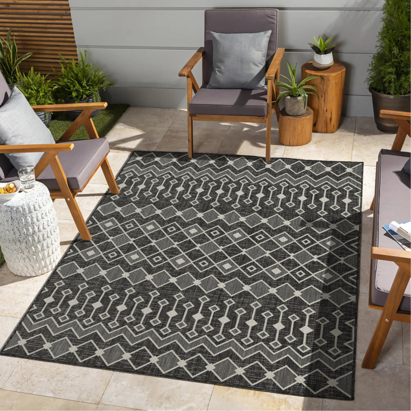 Sunshine Entry Area Carpet - Anthracite 2'7" X 7'3" Polypropylene For Clean Entrance Fashionable Living Mat 2.7 Ft. 7.3 Durability